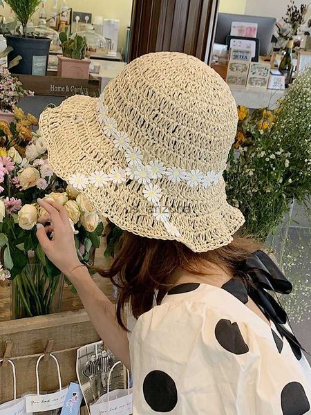 small fresh sun hat ladies summer woven foldable beach straw hat holiday big eaves sun hat l230620, Blue;gray
small fresh sun hat ladies summer woven foldable beach straw hat holiday big eaves sun hat l230620, Blue;gray