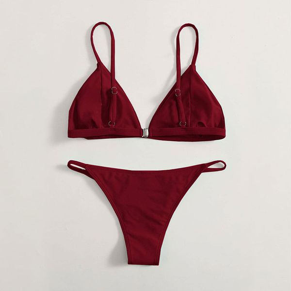 wine red bikini sets 2023 beach equipment triangle swimsuit women low waist micro beachwear brazilian swimwear female water sports wear
wine red bikini sets 2023 beach equipment triangle swimsuit women low waist micro beachwear brazilian swimwear female water sports wear
