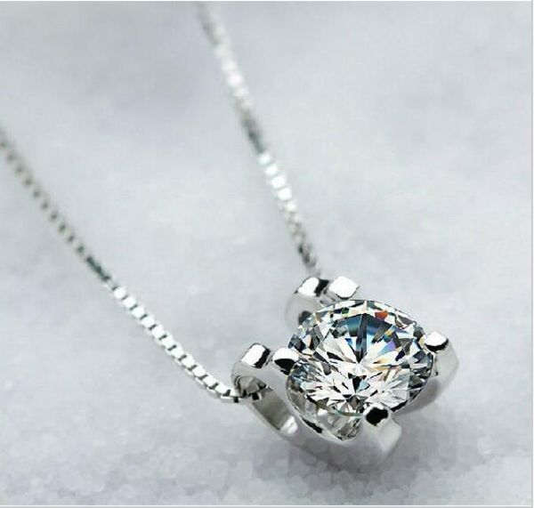 brand jewelry white sapphire stone cubic zirconia pendant 925 silver necklace for women 5462407
brand jewelry white sapphire stone cubic zirconia pendant 925 silver necklace for women 5462407