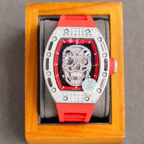 ri luxury cha designer rd wrist movement watches rm052 eur tourbillon 87su mens montre moissanite watch diamond women 3m, Slivery;brown
ri luxury cha designer rd wrist movement watches rm052 eur tourbillon 87su mens montre moissanite watch diamond women 3m, Slivery;brown