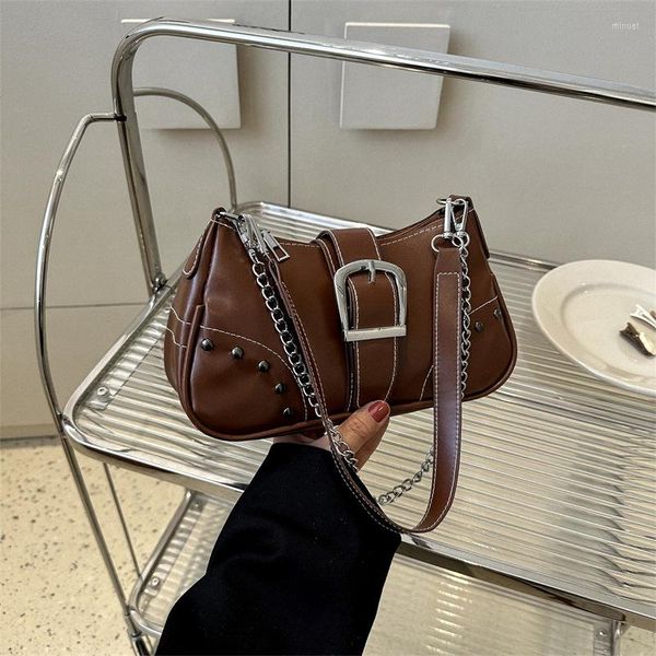shoulder bags vintage rivet solid ladies underarm bag fashion trend leisure shopping promotion party for
shoulder bags vintage rivet solid ladies underarm bag fashion trend leisure shopping promotion party for