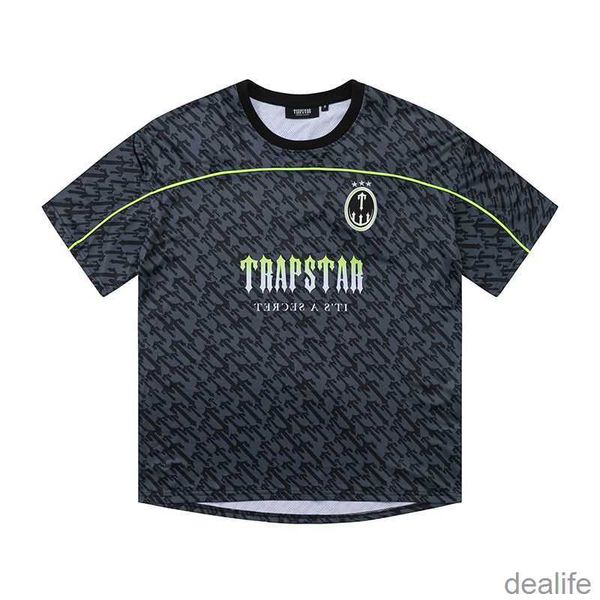 t designer mens shirt trapstar football jersey summer casual hip hop streetwear high version sportswear short sleeve 42ih, White;black
t designer mens shirt trapstar football jersey summer casual hip hop streetwear high version sportswear short sleeve 42ih, White;black