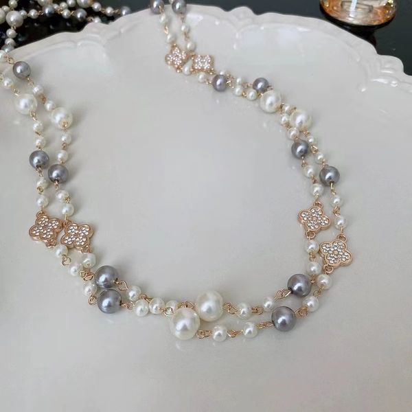 french retro diamond studded magnet pearl necklace with korean niche design, collarbone chain, versatile and elegant necklace, Silver
french retro diamond studded magnet pearl necklace with korean niche design, collarbone chain, versatile and elegant necklace, Silver