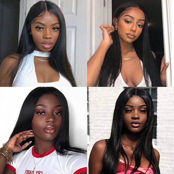 elegant long hair straight lace wig human hair 180% 4x1 t part lace wigs for black women malaysia hair straight bone wig pre plucked, Black;brown
elegant long hair straight lace wig human hair 180% 4x1 t part lace wigs for black women malaysia hair straight bone wig pre plucked, Black;brown