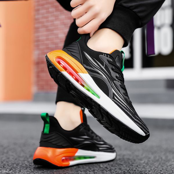 new fashion running shoes for men trend design height increase trainers casual air cushion sneakers breathable zapatillas hombre, Black
new fashion running shoes for men trend design height increase trainers casual air cushion sneakers breathable zapatillas hombre, Black