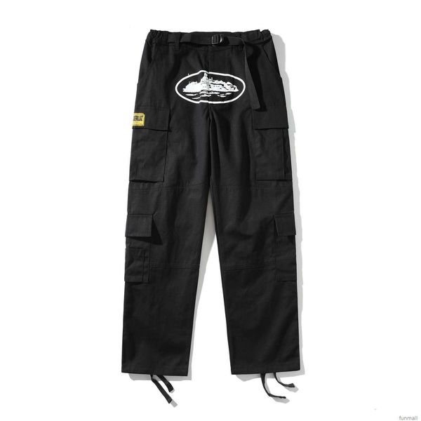 corteiz mens pants cargo streetwear hip hop printed casual trousers military retro multi-pockets straight high street loose couple joggers x, Black
corteiz mens pants cargo streetwear hip hop printed casual trousers military retro multi-pockets straight high street loose couple joggers x, Black