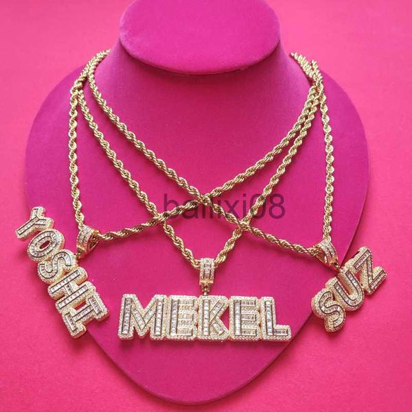 pendant necklaces grandbling customized letters pendant iced out zircon letters nekcle with rope chain choker for women hiphop neckle for ma, Silver
pendant necklaces grandbling customized letters pendant iced out zircon letters nekcle with rope chain choker for women hiphop neckle for ma, Silver