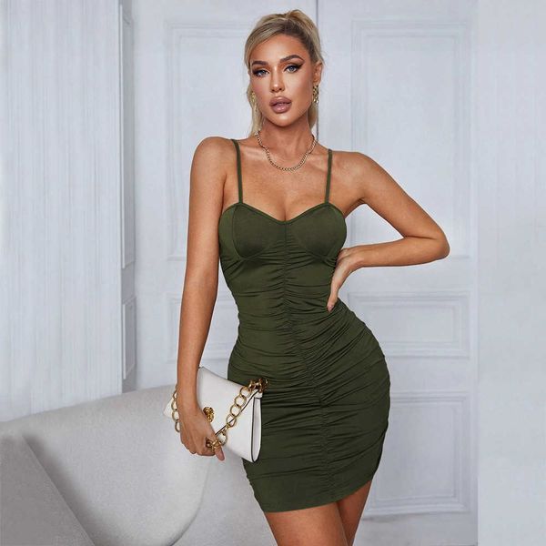 casual dresse 2023 women's knitted slim fit military green strap women's dresses wrapped hip short skirt, Black;gray
casual dresse 2023 women's knitted slim fit military green strap women's dresses wrapped hip short skirt, Black;gray