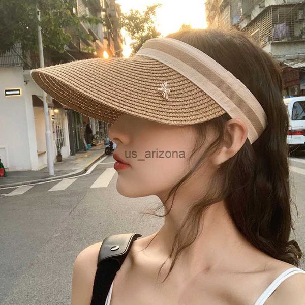 sun blocking hat for lady outdoor breathable casual summer beach bucket hat fashion panama sunshade empty peaked cap korean l230620, Blue;gray
sun blocking hat for lady outdoor breathable casual summer beach bucket hat fashion panama sunshade empty peaked cap korean l230620, Blue;gray