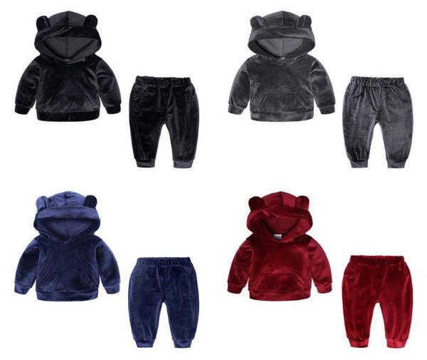 ins kids tracksuits gold velvet girls sportwears boy hoodie pants 2pcs sets baby boys clothing sets 4 colors optional dw18346978026, White
ins kids tracksuits gold velvet girls sportwears boy hoodie pants 2pcs sets baby boys clothing sets 4 colors optional dw18346978026, White