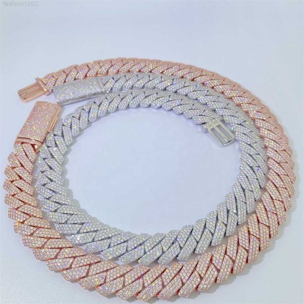 pass diamond tester hip hop iced out 20mm cuban diamond chain 3 rows jewelry cuban link chain for men, Silver
pass diamond tester hip hop iced out 20mm cuban diamond chain 3 rows jewelry cuban link chain for men, Silver