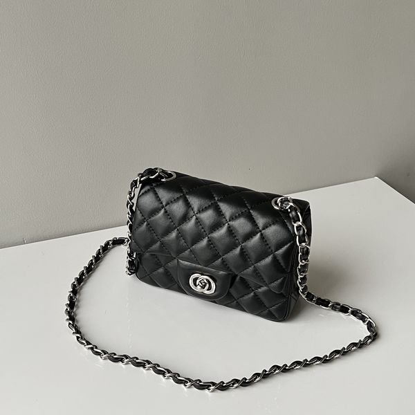 luxury designer women shoulder bag cf with black gold buckle and diamond lattice chain fashionable retro crossbody bags sheepskin
luxury designer women shoulder bag cf with black gold buckle and diamond lattice chain fashionable retro crossbody bags sheepskin