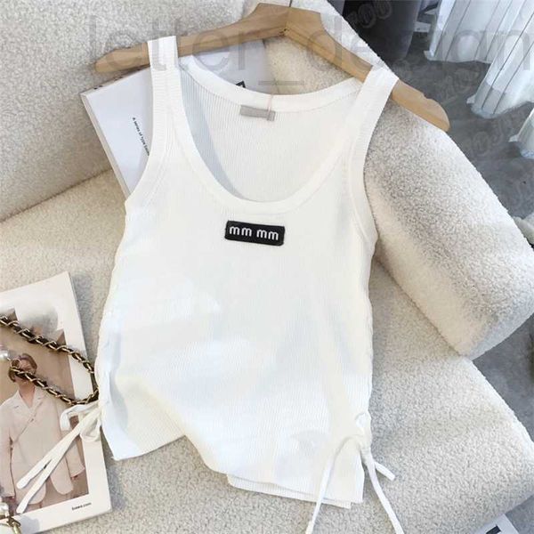 women's plus size t-shirt designer letters vest women tanks design strap drawstring spost vests sleeveless summer t shirts yvx0, Black
women's plus size t-shirt designer letters vest women tanks design strap drawstring spost vests sleeveless summer t shirts yvx0, Black
