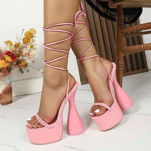 sandals gladiator chunky platform high heels woman street style ankle cross-tied nightclub catwalk party shoes 230511, Black
sandals gladiator chunky platform high heels woman street style ankle cross-tied nightclub catwalk party shoes 230511, Black