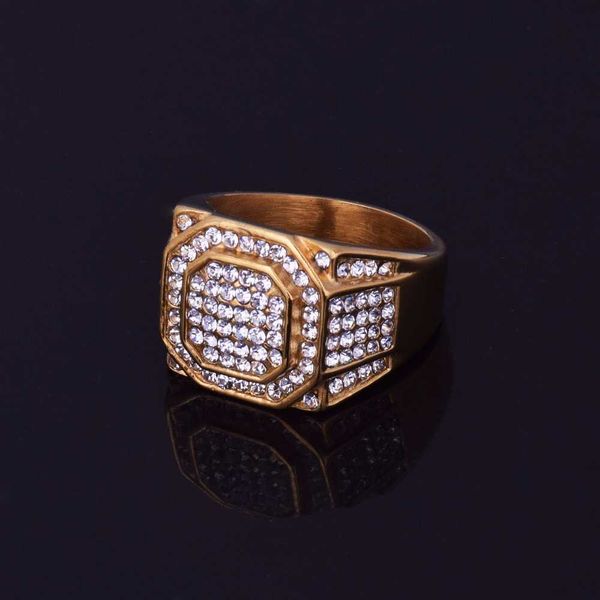 cluster rings fashion men's stainless steel hip hop jewelry iced bling full rhinestone crystal square ring men 230620, Golden;silver
cluster rings fashion men's stainless steel hip hop jewelry iced bling full rhinestone crystal square ring men 230620, Golden;silver