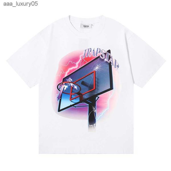 designer fashion clothing tees tshirt niche trend trapstar london basket frame printed t-shirt neber miss tee casual short sleeves for men w, White;black
designer fashion clothing tees tshirt niche trend trapstar london basket frame printed t-shirt neber miss tee casual short sleeves for men w, White;black