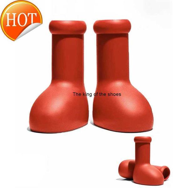 2023 astro boy big red mschf boots head rain boots 2023 high boots thick bottom round heads booties size 35-44, Black
2023 astro boy big red mschf boots head rain boots 2023 high boots thick bottom round heads booties size 35-44, Black