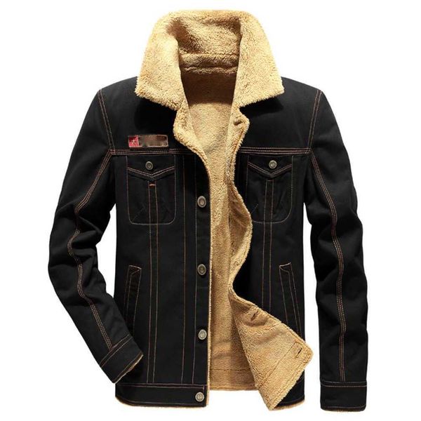 new lamb fleece wash jacket winter large men's warm coat leather motorcycle jackets mens men styles denim, Black
new lamb fleece wash jacket winter large men's warm coat leather motorcycle jackets mens men styles denim, Black