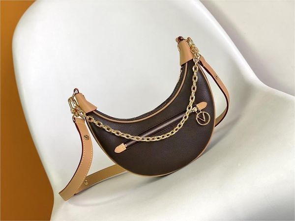 10a designers classic loop gold chain handbag womens coated canvas zipper crossbody shoulder strap bag crescent bottom purses moon bags
10a designers classic loop gold chain handbag womens coated canvas zipper crossbody shoulder strap bag crescent bottom purses moon bags