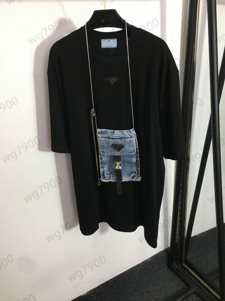 womens luxury dresses denim chain bag decoration dresses black color cotton sports dress designer loose short sleeve t-shirt dress siz s l, Black;gray
womens luxury dresses denim chain bag decoration dresses black color cotton sports dress designer loose short sleeve t-shirt dress siz s l, Black;gray