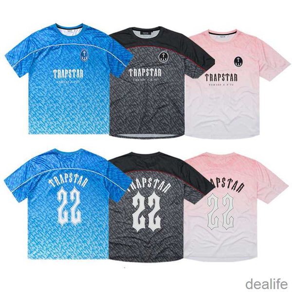 football jersey trapstar designer mens shirt mesh short sleeve blue no.22 sportswear t-shirt leisure trend street fashion htx9, White;black
football jersey trapstar designer mens shirt mesh short sleeve blue no.22 sportswear t-shirt leisure trend street fashion htx9, White;black
