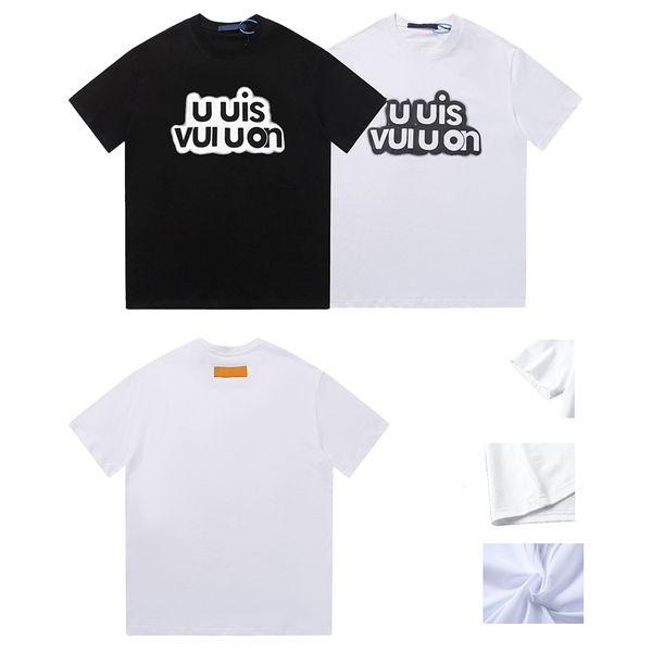 summer men's t-shirt designer designer brand shirt louiss fashion brand crewneck cotton print letter short sleeve t-shirt couple outfit, White;black
summer men's t-shirt designer designer brand shirt louiss fashion brand crewneck cotton print letter short sleeve t-shirt couple outfit, White;black