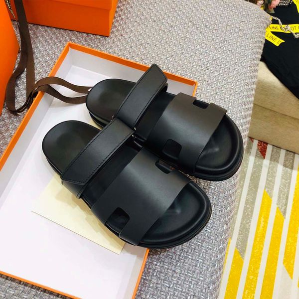 lady chypre h slippers men beach flat flip flops slippers leather non-slip sandals summer, Black
lady chypre h slippers men beach flat flip flops slippers leather non-slip sandals summer, Black