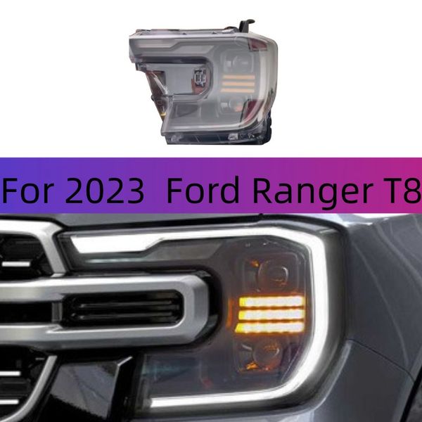 car styling for 20 23 ford ranger t8 headlight assembly led drl turn signal bi-xenon lens auto accessories
car styling for 20 23 ford ranger t8 headlight assembly led drl turn signal bi-xenon lens auto accessories