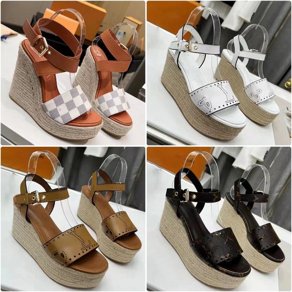 new starboard wedge sandal designers women wedge hemp rope sandal fashion leather denim waterproof table editing sandals size 35-41, Black
new starboard wedge sandal designers women wedge hemp rope sandal fashion leather denim waterproof table editing sandals size 35-41, Black