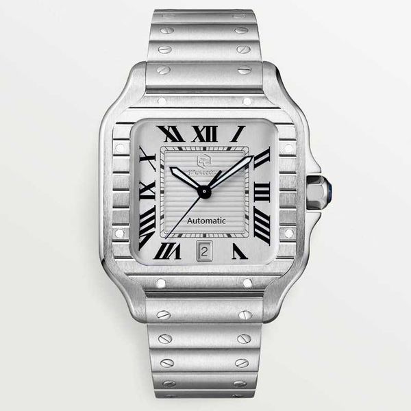 watches carti designer watch fashion mens automatic mechanical 2813 movement stainless steel sapphire glass scratch resistant waterproof oro, Slivery;golden
watches carti designer watch fashion mens automatic mechanical 2813 movement stainless steel sapphire glass scratch resistant waterproof oro, Slivery;golden