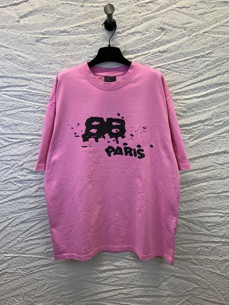classic paris graffiti printed short sleeved t-shirt versatile casual style, White;black
classic paris graffiti printed short sleeved t-shirt versatile casual style, White;black