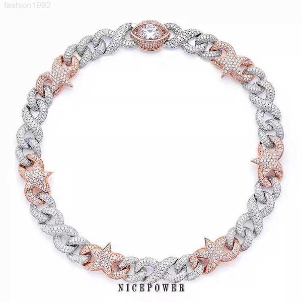 customized fashion two tone sterling silver gold plated d color moissanite diamond star chain for rapper life
customized fashion two tone sterling silver gold plated d color moissanite diamond star chain for rapper life