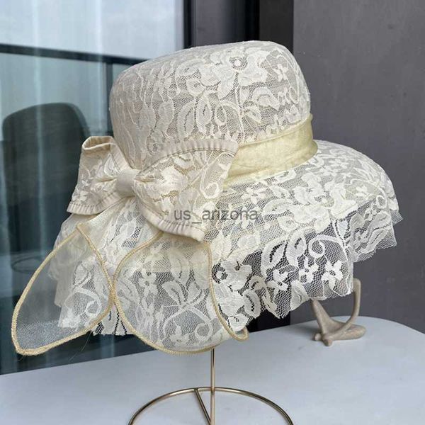 fashion elegant lace bow basin hat ladies summer breathable face cover sun hat travel vacation sunscreen beach hat l230620, Blue;gray
fashion elegant lace bow basin hat ladies summer breathable face cover sun hat travel vacation sunscreen beach hat l230620, Blue;gray