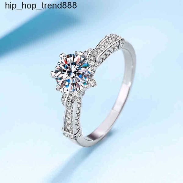 925 silver diamond engagement ring 1 carat gra certified moissanite women's promise jewelry with box, Slivery;golden
925 silver diamond engagement ring 1 carat gra certified moissanite women's promise jewelry with box, Slivery;golden