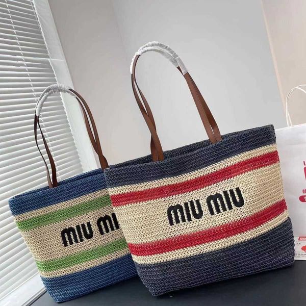 designer bags miu miao new lafite grass commuting tote bag advanced grass weaving beach bag beach vacation shoulder bags women's bag
designer bags miu miao new lafite grass commuting tote bag advanced grass weaving beach bag beach vacation shoulder bags women's bag