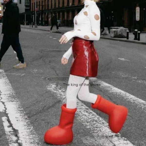 mschf men and women rian home shoes boots pvc rubber beeled platform knee-high tall booties astro boy big red boot waterproof welly shoes, Black
mschf men and women rian home shoes boots pvc rubber beeled platform knee-high tall booties astro boy big red boot waterproof welly shoes, Black