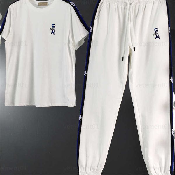 fashion t shirt two piece set woman classic pattern print round neck tshirt body line decoration elastic waist casual pants designer tracksu, White
fashion t shirt two piece set woman classic pattern print round neck tshirt body line decoration elastic waist casual pants designer tracksu, White