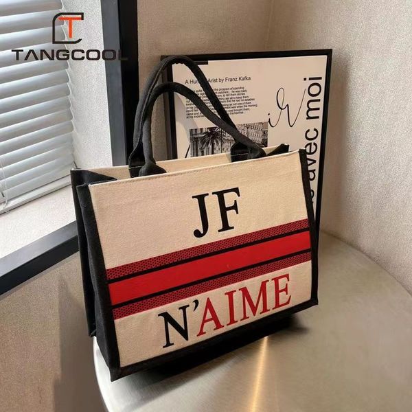 2023 the latest canvas tote bag commuter large capacity shoulder bag handbag fashion handbag manufacturers direct sales
2023 the latest canvas tote bag commuter large capacity shoulder bag handbag fashion handbag manufacturers direct sales
