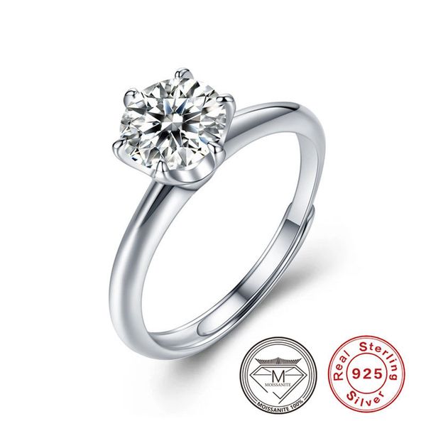 authentic 925 sterling silver moissanite wedding rings for women adjustable size designer luxury rings 1ct 2ct
authentic 925 sterling silver moissanite wedding rings for women adjustable size designer luxury rings 1ct 2ct