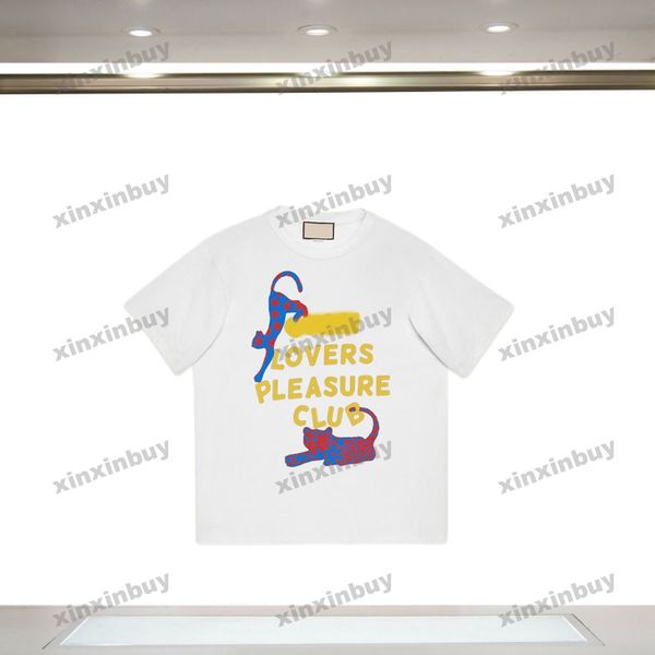 xinxinbuy men designer tee t shirt 23ss lovers pleasure club short sleeve cotton women black apricot xs-2xl, Black;brown
xinxinbuy men designer tee t shirt 23ss lovers pleasure club short sleeve cotton women black apricot xs-2xl, Black;brown