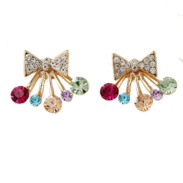 bow earring korean jewelry diamond earrings crown stud earrings colorful earrings, Golden;silver
bow earring korean jewelry diamond earrings crown stud earrings colorful earrings, Golden;silver