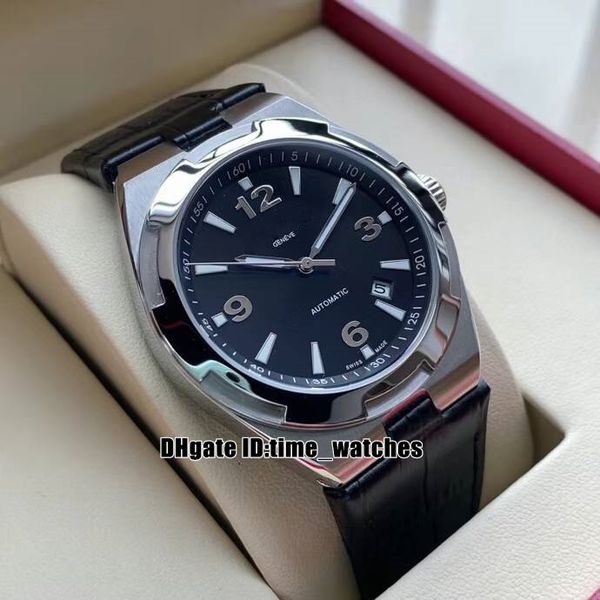 new overseas 47040/000m-9500 black dial automatic men's watch steel case gents fashion sport watches black leather strap 5 colors, Slivery;brown
new overseas 47040/000m-9500 black dial automatic men's watch steel case gents fashion sport watches black leather strap 5 colors, Slivery;brown
