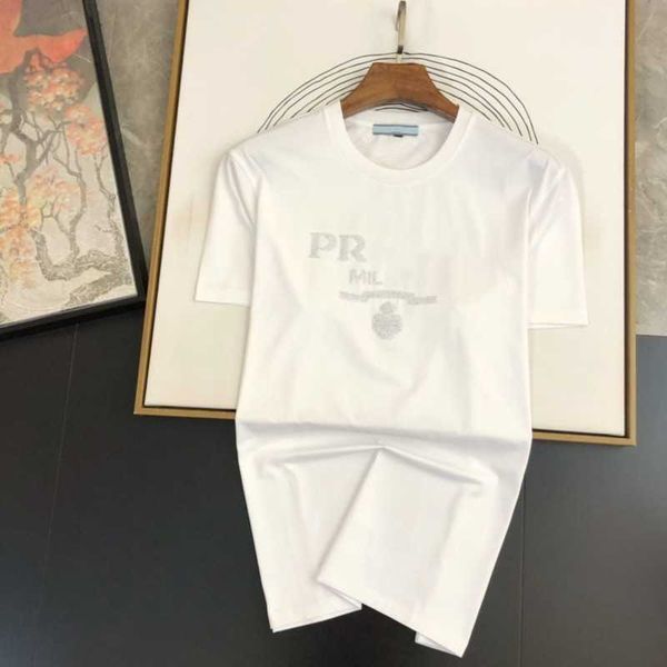 23ss trendy mens t shirt summer new chest letter sequins tee designer t shirt men women round neck short sleeved shirt casual oversized t-sh, White;black
23ss trendy mens t shirt summer new chest letter sequins tee designer t shirt men women round neck short sleeved shirt casual oversized t-sh, White;black
