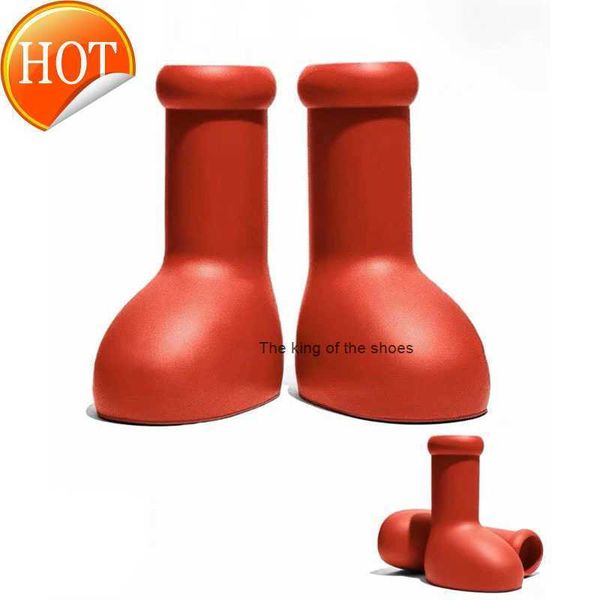 2023 astro boy big red mschf boots head rain boots 2023 high boots thick bottom round heads booties size 35-44, Black
2023 astro boy big red mschf boots head rain boots 2023 high boots thick bottom round heads booties size 35-44, Black