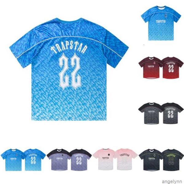 men's trapstar t shirt foot jersey summer casual t-shirts mesh no.22 printed men sportswear hip hop street fashion vkn1, White;black
men's trapstar t shirt foot jersey summer casual t-shirts mesh no.22 printed men sportswear hip hop street fashion vkn1, White;black