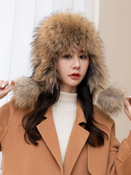 women real fox fur hat russian ushanka hat knitted strech warm earlap ski cap, Blue;gray
women real fox fur hat russian ushanka hat knitted strech warm earlap ski cap, Blue;gray
