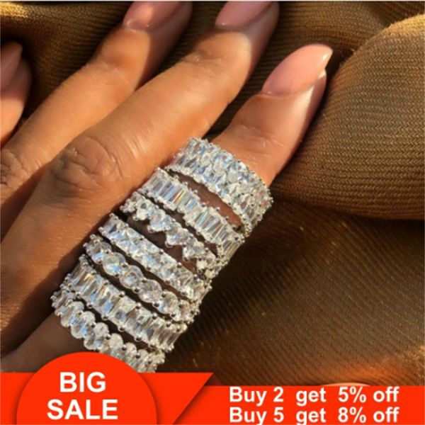 romantic eternity band promise ring 925 sterling silver aaaaa cz engagement wedding rings for women men statement party jewelry, Slivery;golden
romantic eternity band promise ring 925 sterling silver aaaaa cz engagement wedding rings for women men statement party jewelry, Slivery;golden