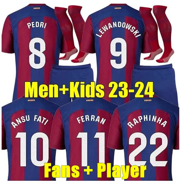 2023 barcelonas soccer jersey ansu fati pedri kounde lewandowski camisetas de football raphinha gavi 23/24 new adama christensen shirt barca, Black;yellow
2023 barcelonas soccer jersey ansu fati pedri kounde lewandowski camisetas de football raphinha gavi 23/24 new adama christensen shirt barca, Black;yellow