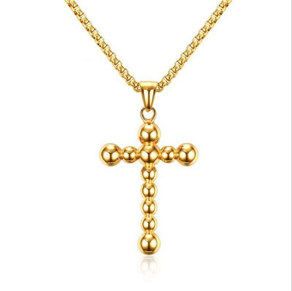cross necklace men jewelry gold plated stainless steel necklaces chain 24quotpn6773230827, Silver
cross necklace men jewelry gold plated stainless steel necklaces chain 24quotpn6773230827, Silver