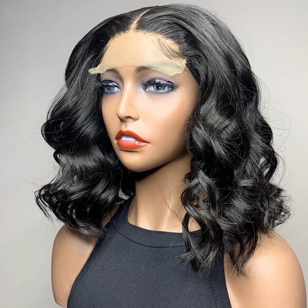 short body wave human hair bob wig 13x4 lace frontal wigs for black women brazilian natural color remy hair 4x4 lace closure wig, Black;brown
short body wave human hair bob wig 13x4 lace frontal wigs for black women brazilian natural color remy hair 4x4 lace closure wig, Black;brown
